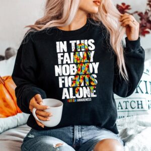 Alternative view of Autism Awareness Shirt Family Support Mom Autism Awareness Shirt