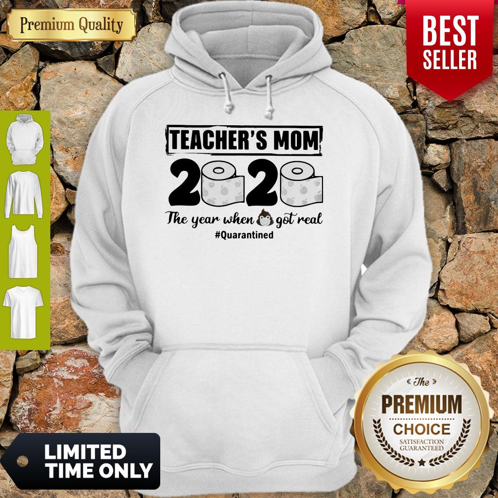Perfect Teachers Mom 2020 The Year When Shit Got Real Quarantined Toilet Paper Mask Covid19 Shirt - Image 5