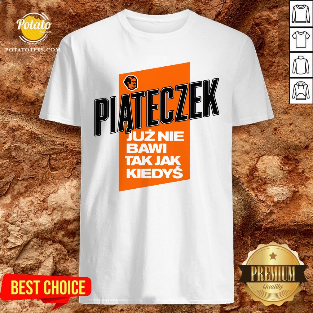 Love Piąteczek Biała Koszulka Męska Shirt