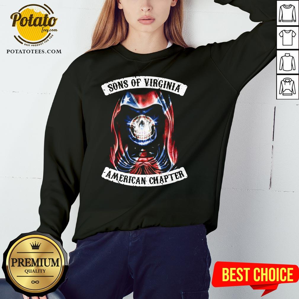 Love Sons Of Virginia American Chapter British Flag Shirt - Image 4