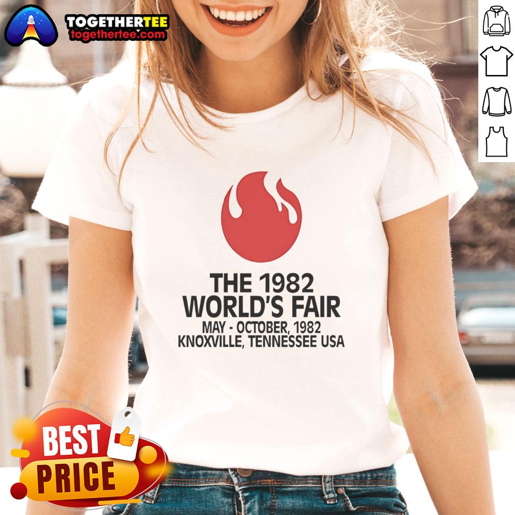 Top The 1982 World's Fair May Oct In Knoxville Tennessee Vintage T-Shirt - Image 2