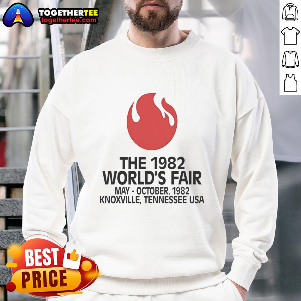 Top The 1982 World's Fair May Oct In Knoxville Tennessee Vintage T-Shirt - Image 4