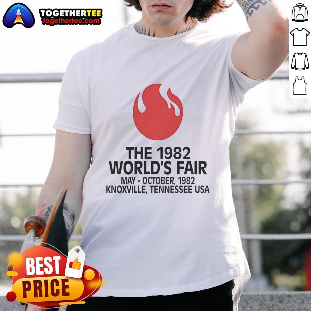Top The 1982 World's Fair May Oct In Knoxville Tennessee Vintage T-Shirt