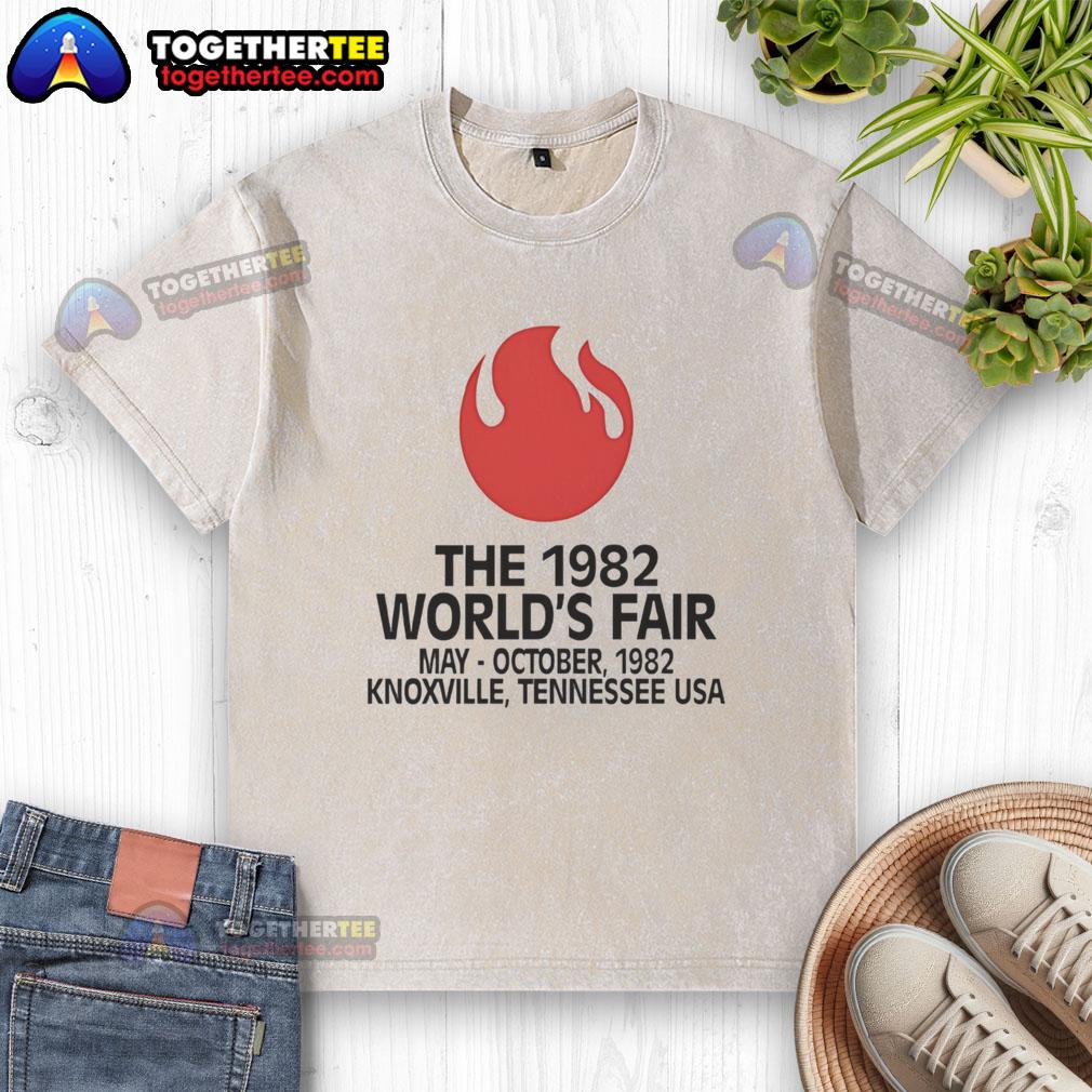 Top The 1982 World's Fair May Oct In Knoxville Tennessee Vintage T-Shirt - Image 5