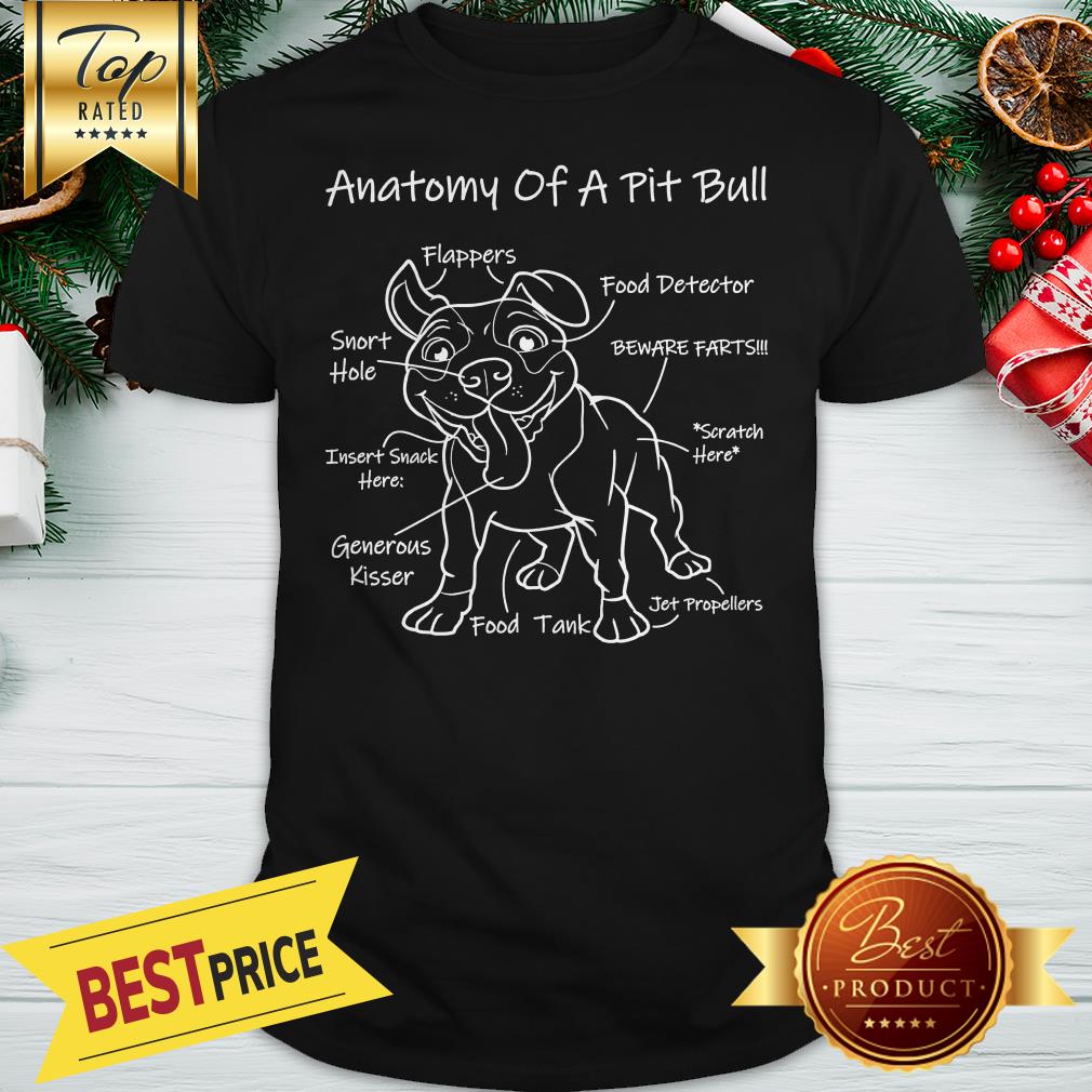 Official Anatomy Of A Pit Bull Shirt