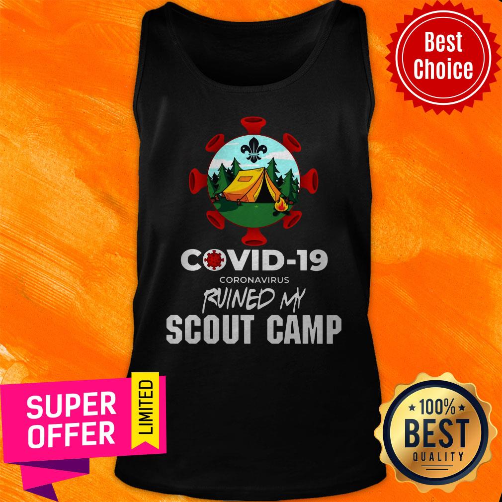 Nice Covid 19 Coronavirus Ruined My Scout Camp Shirt - Image 5