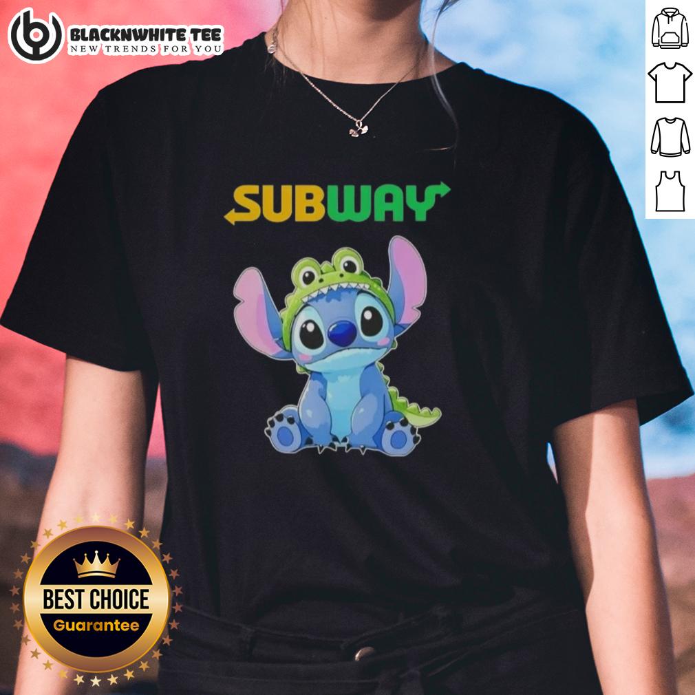 Awesome Stitch Cosplay Crocodile X Subway T-Shirt - Image 3