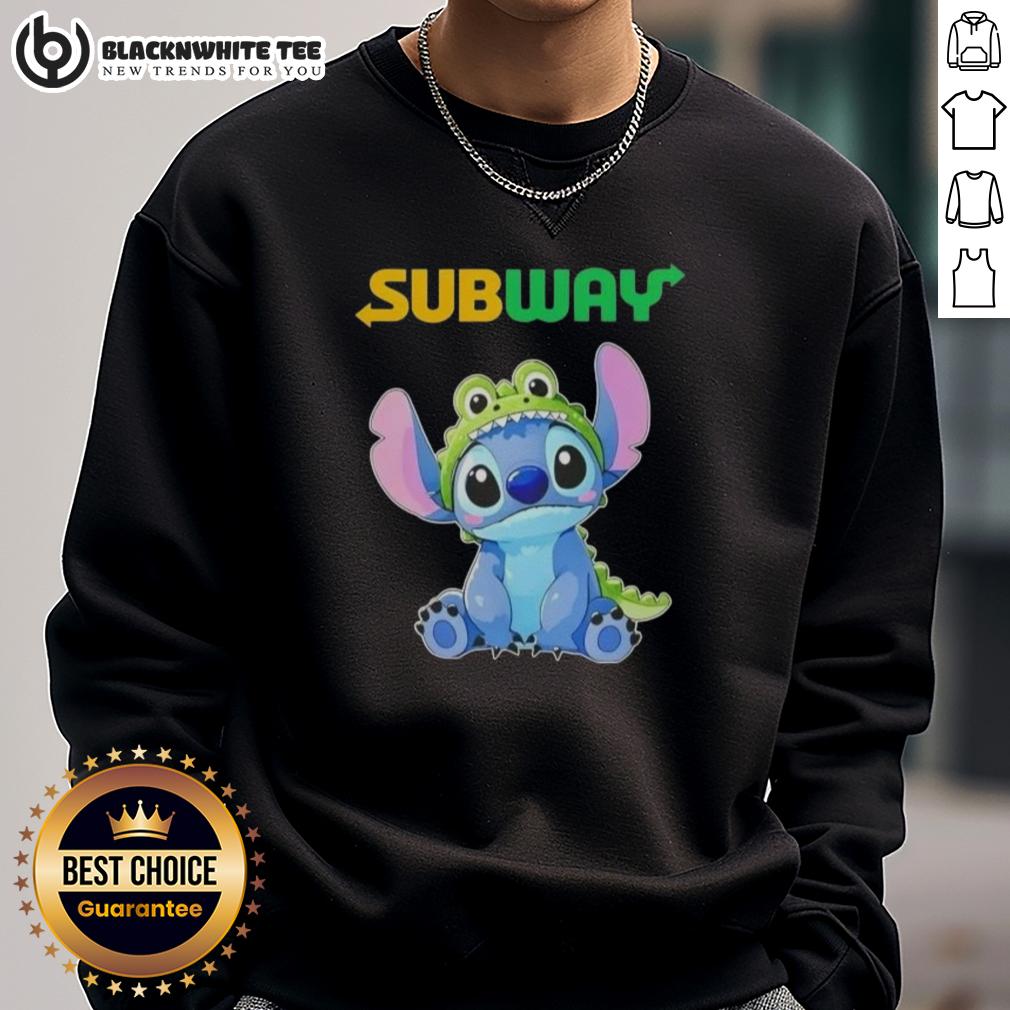 Awesome Stitch Cosplay Crocodile X Subway T-Shirt - Image 5
