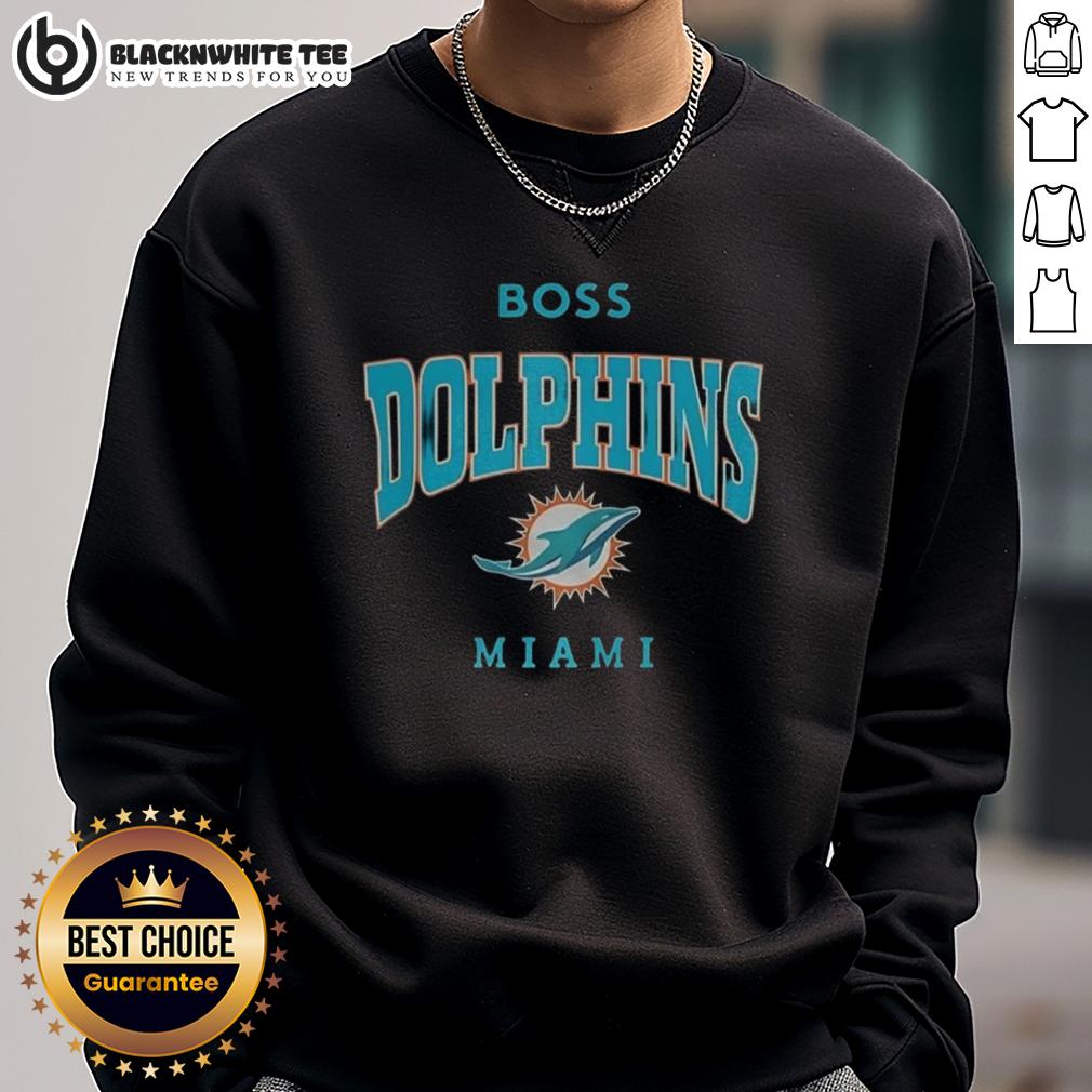 Good Miami Dolphins NFL Boss Logo T-Shirt - Image 5