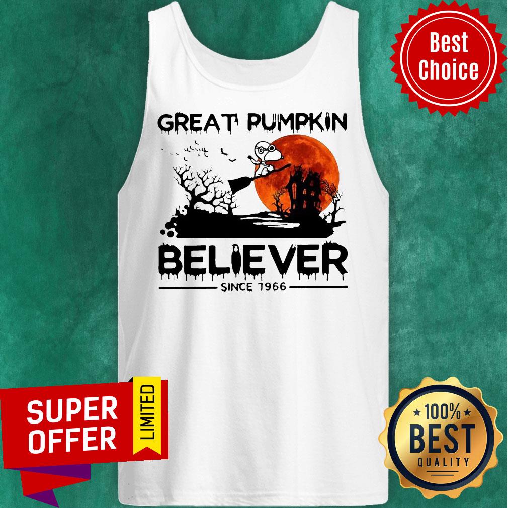 Nice Snoopy Great Pumpkin Believer Since 1966 Halloween Shirt - Image 5