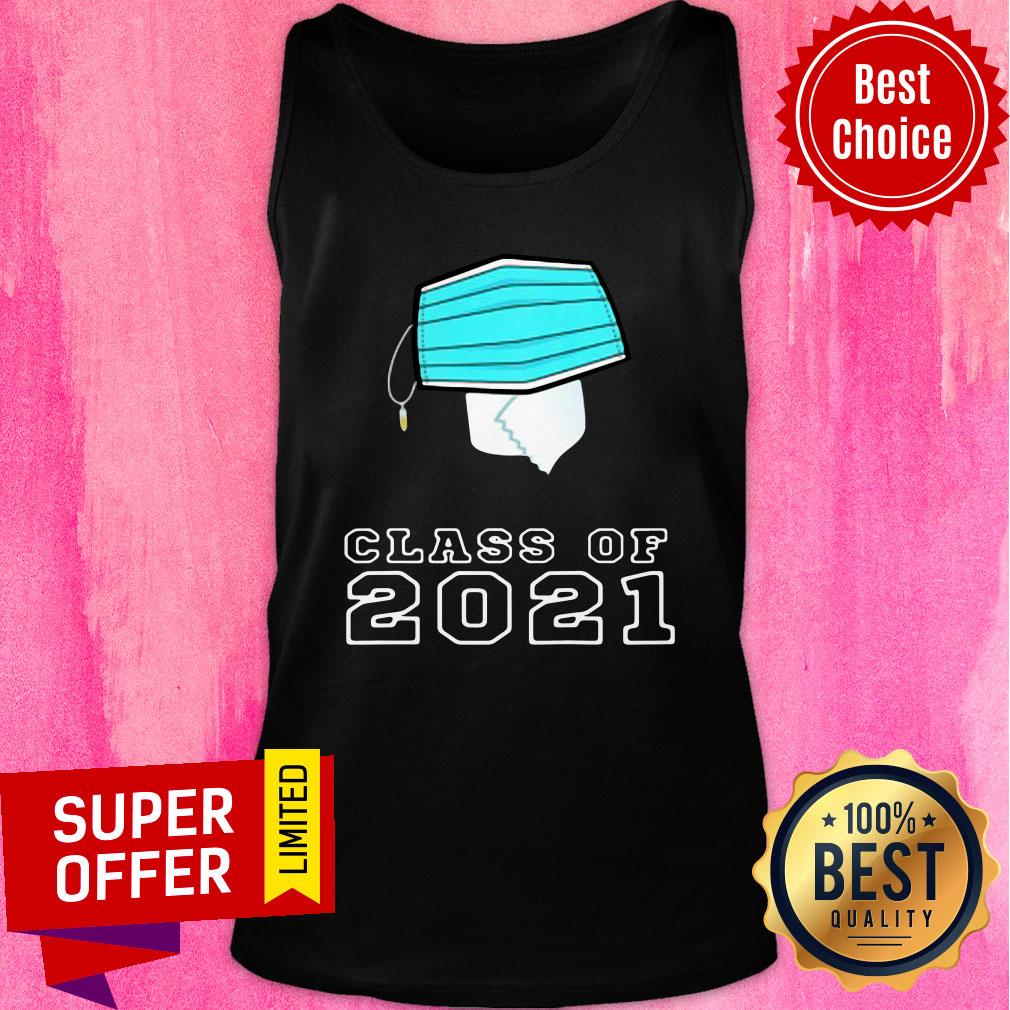 Nice Toilet Paper Face Mask Class Of 2021 Shirt - Image 4