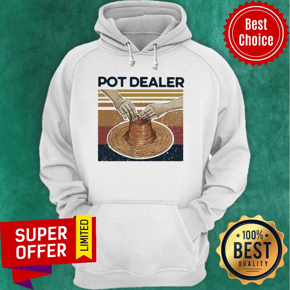 Official Pot Dealer Pottery Vintage Retro Shirt - Image 3