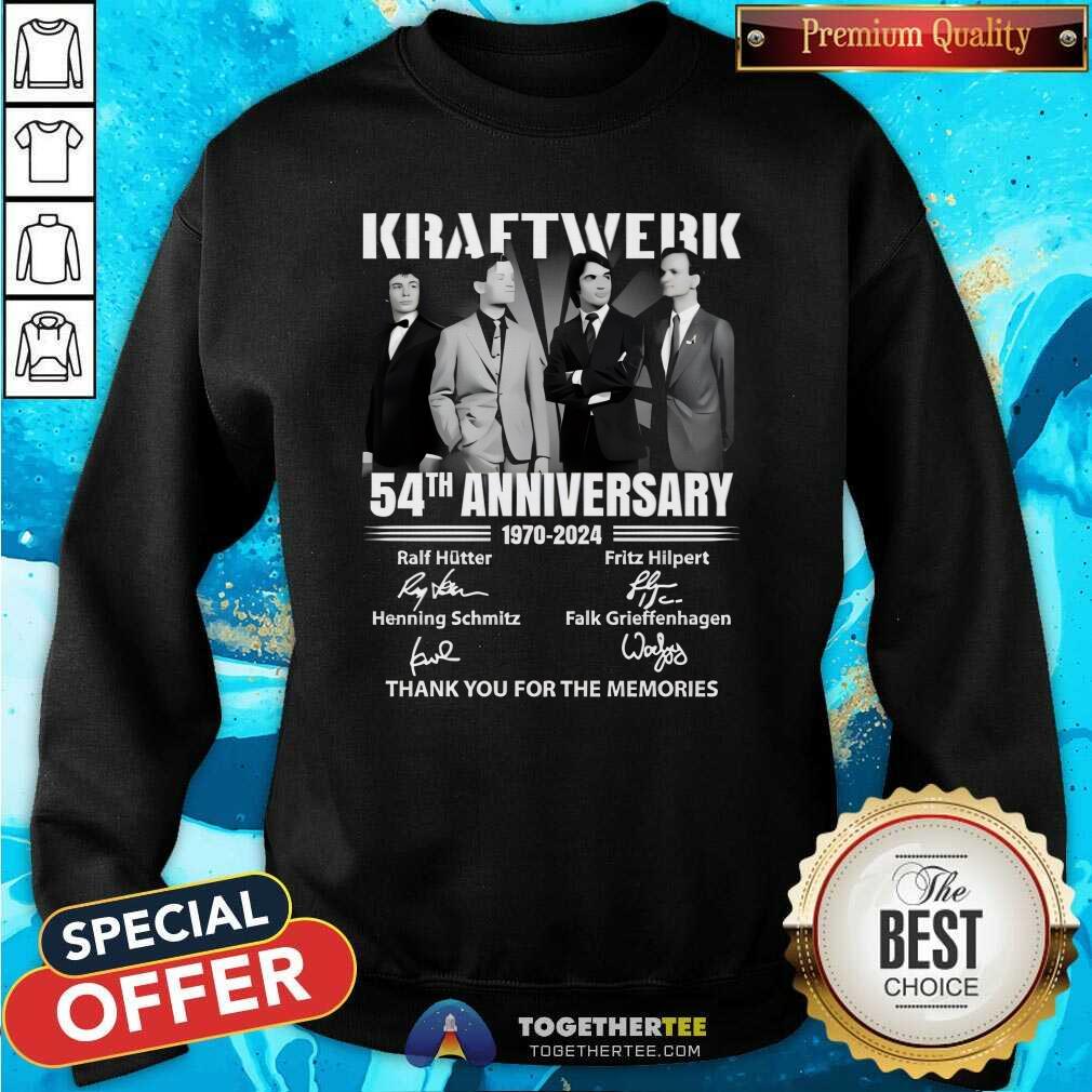 Good Kraftwerk 54th Anniversary 1970-2024 T-Shirt - Image 2