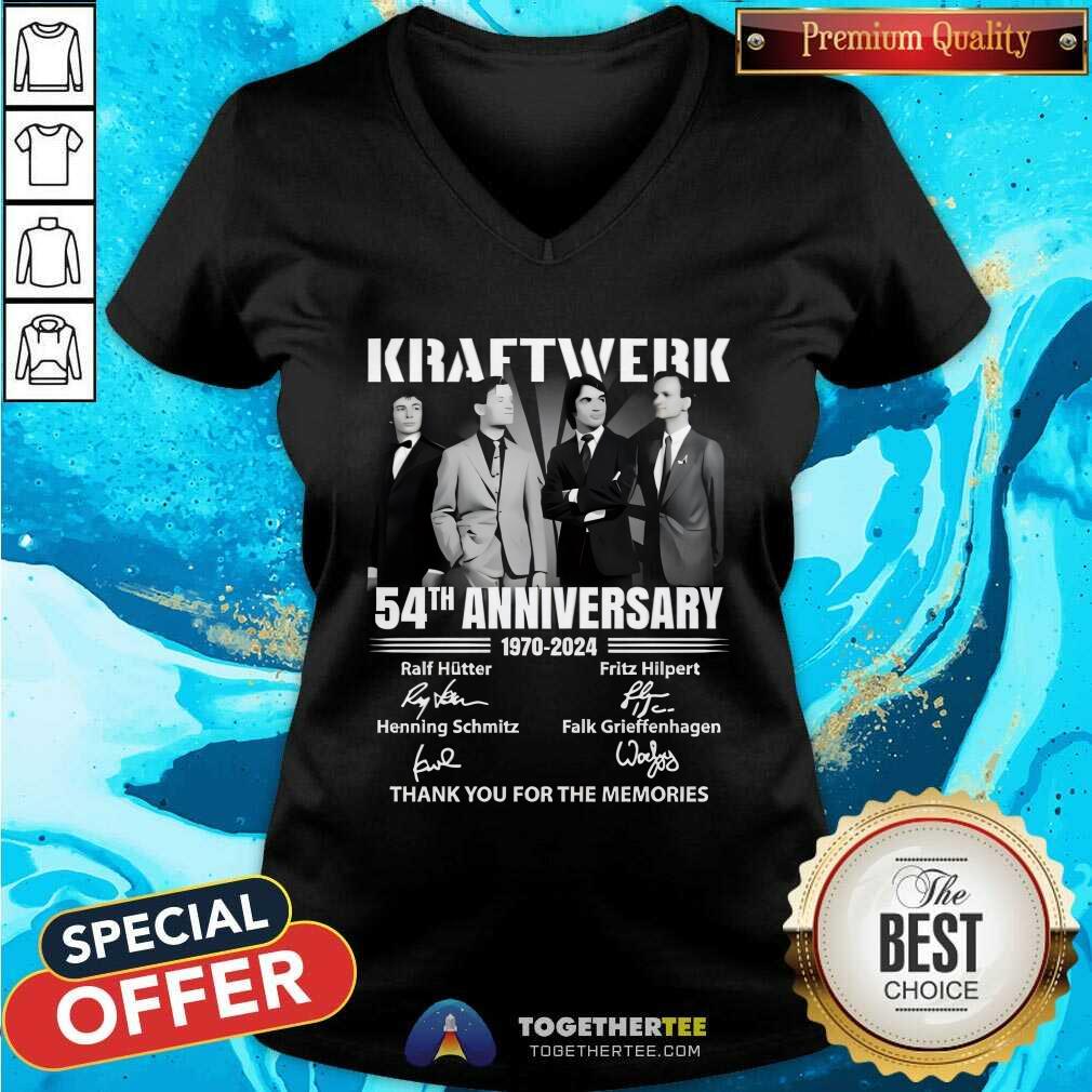 Good Kraftwerk 54th Anniversary 1970-2024 T-Shirt - Image 4