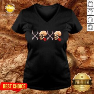 Alternative view of Funny Xoxo Skull Shirt