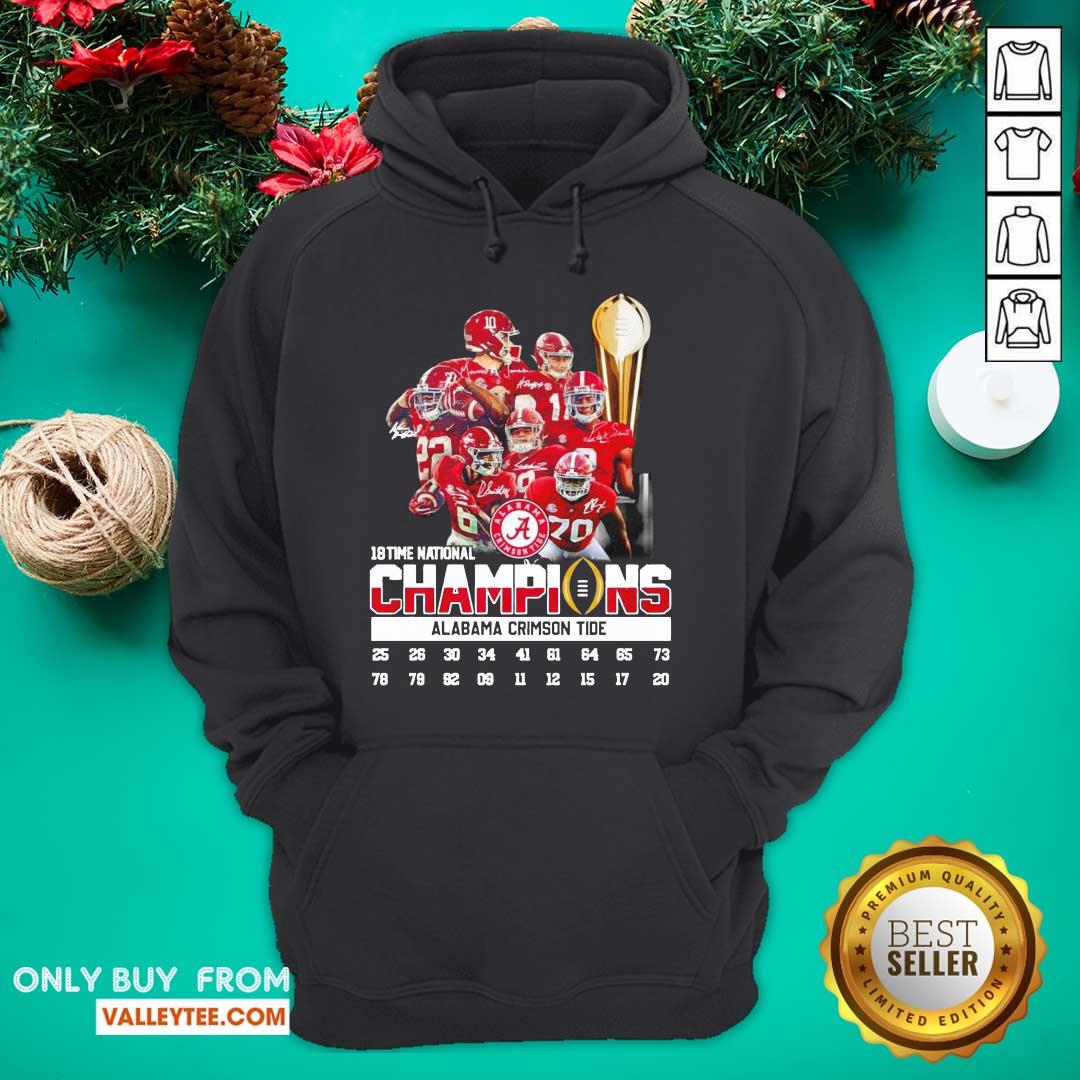 Wicked 18 Time National Champions Alabama Crimson Tide Shirt - Image 2