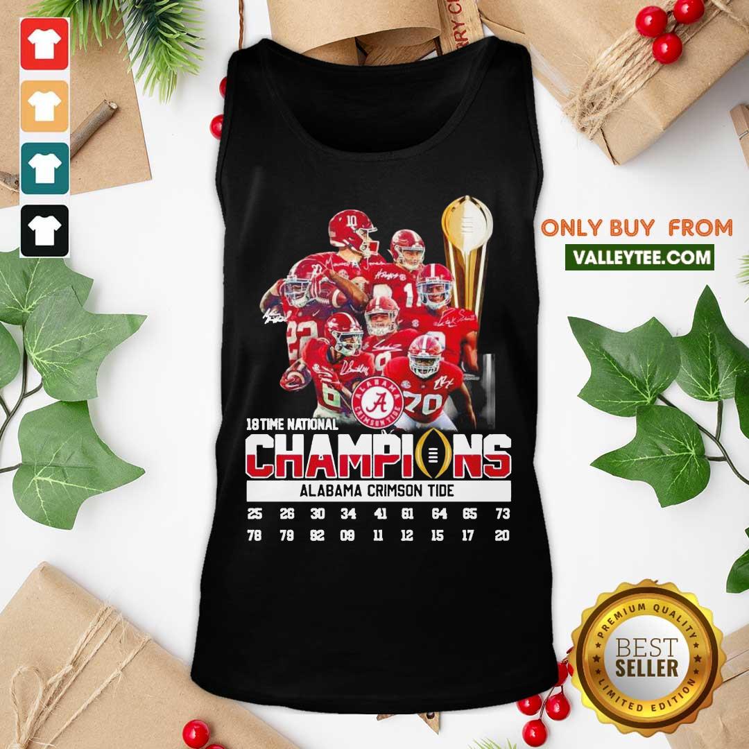 Wicked 18 Time National Champions Alabama Crimson Tide Shirt - Image 4