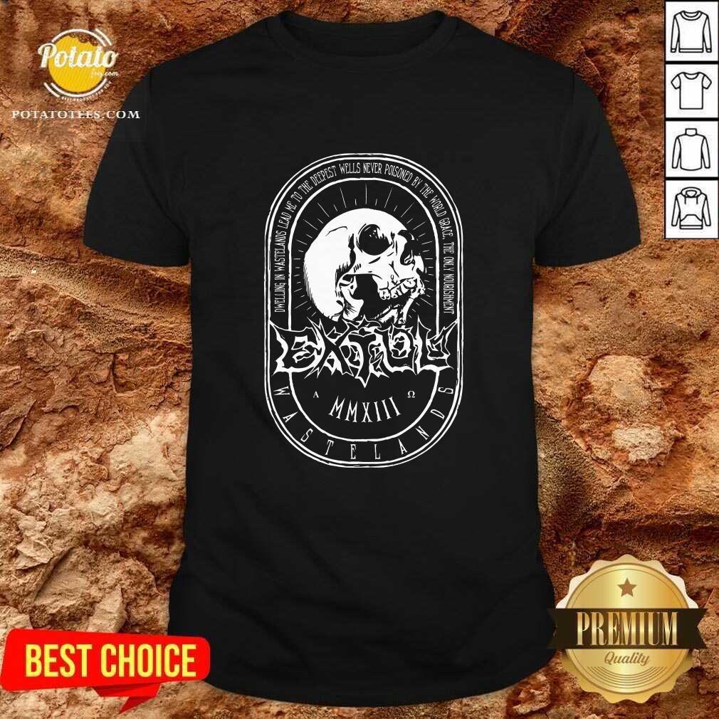 EXTOL Wastelands Skull T-shirt