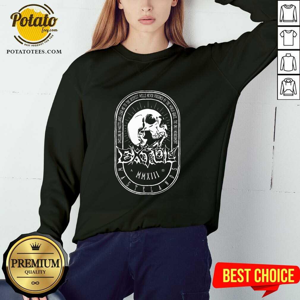 EXTOL Wastelands Skull T-shirt - Image 4