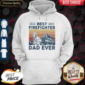 Alternative view of Best Firefighter DAD EVER Vintage Father's Day Classic Shirt