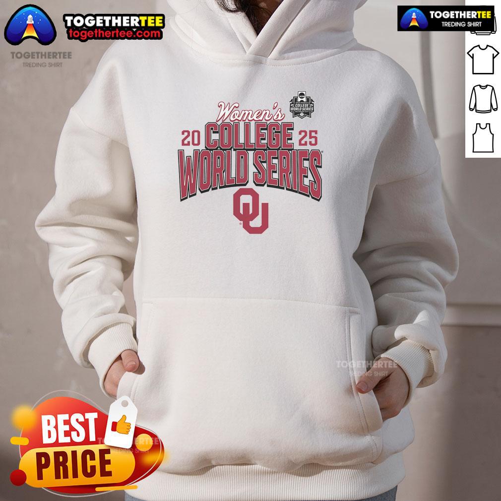Official Oklahoma Sooners 2025 NCAA Softball Women's College World Series T-Shirt - Image 2