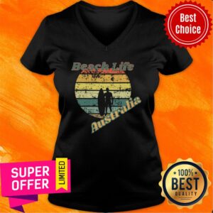 Alternative view of Beach Life Australia Vintage Retro Shirt