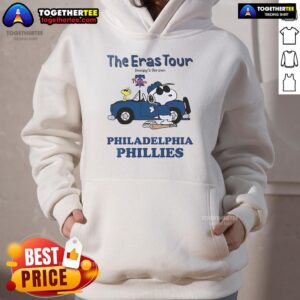 Alternative view of Nice Philadelphia Phillies The Eras Tour Snoopy T-Shirt
