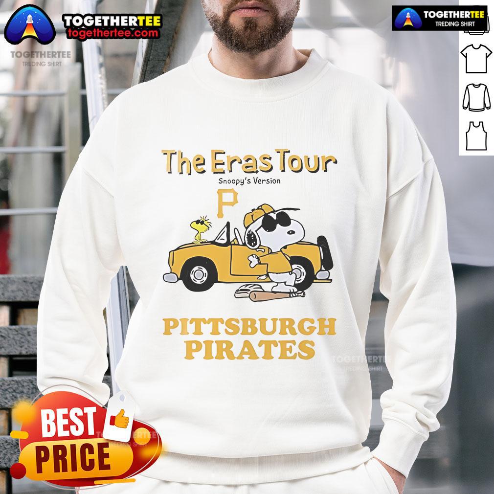 Nice Pittsburgh Pirates The Eras Tour Snoopy T-Shirt - Image 5