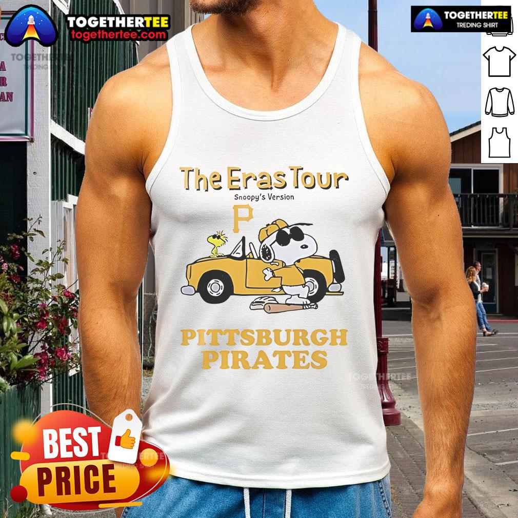 Nice Pittsburgh Pirates The Eras Tour Snoopy T-Shirt - Image 4