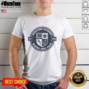 Official Arielehm Academy Wisdom Hope Valor Est 2026 T-Shirt