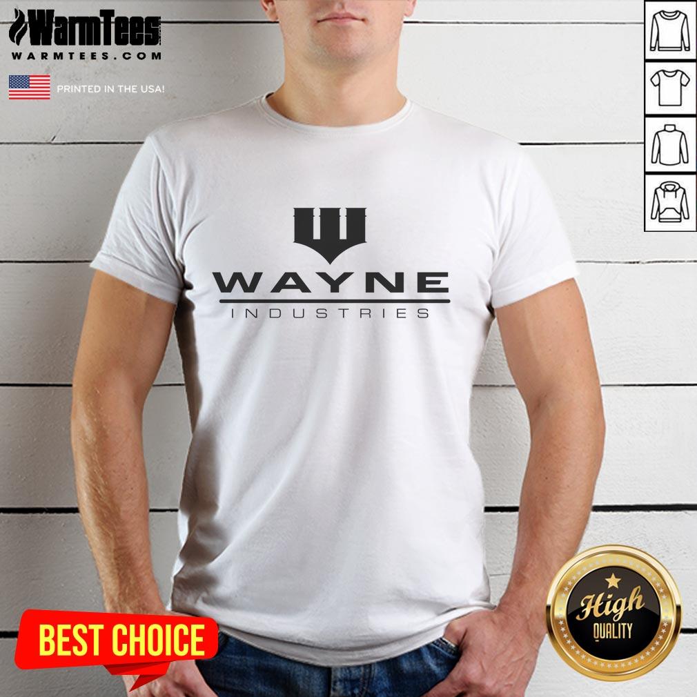 Official Batman Wayne Industries Logo T-Shirt