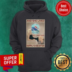 Alternative view of Girl And She Lived Happily Ever After Shirt