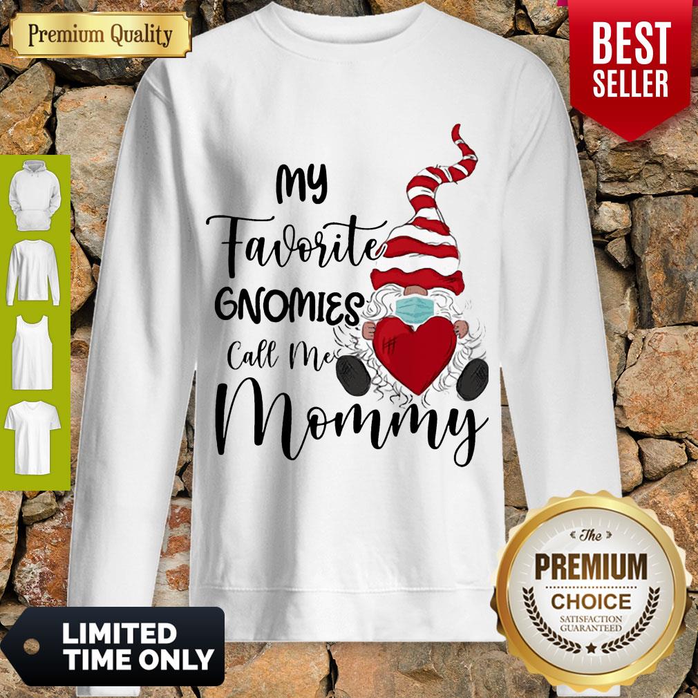 Top My Favorite Gnomes Mask Call Me Mommy Shirt - Image 3
