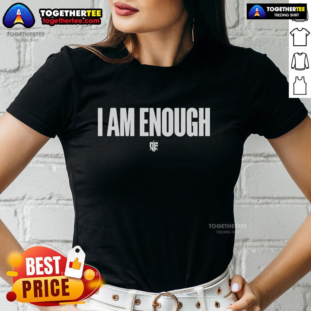 Official Officer Eudy I Am Enough T-Shirt - Image 3