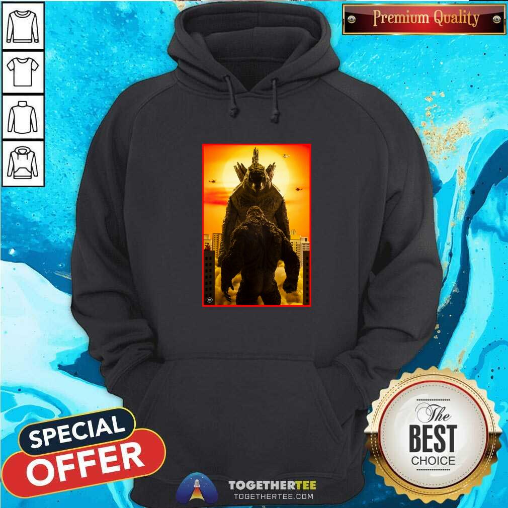 Nice Godzilla Vs Kong Behold Your God Godzilla T Shirt - Image 2