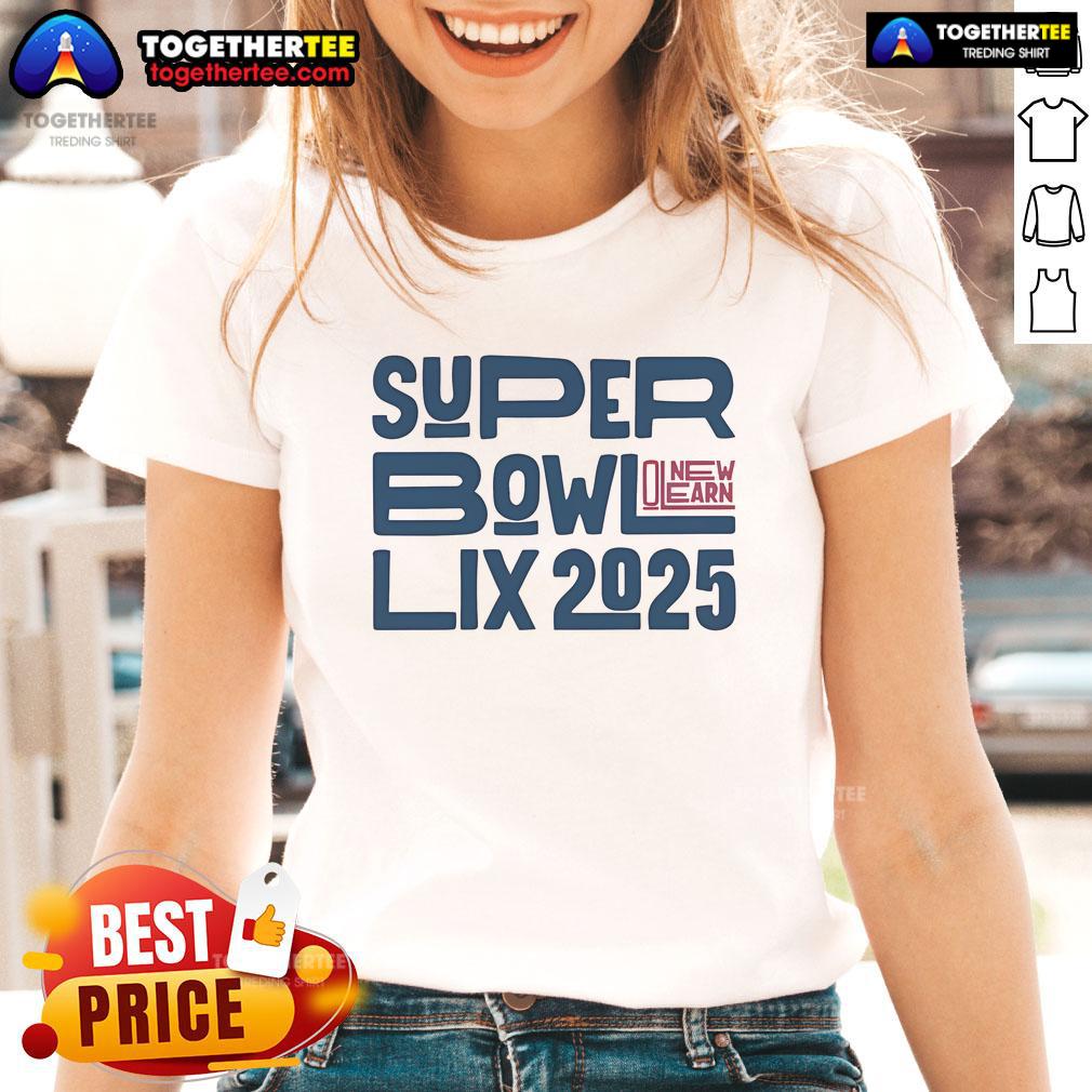 Hot Vintage Super Bowl Lix 2025 New Orleans T-Shirt - Image 3
