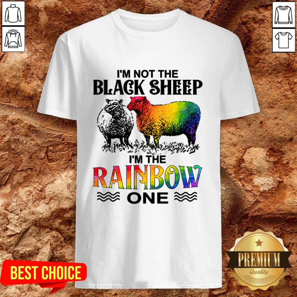 LGBT I’m Not The Black Sheep I’m The Rainbow One Shirt
