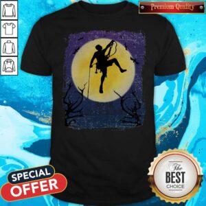 Nice Official Rock Climbing Halloween Shirt