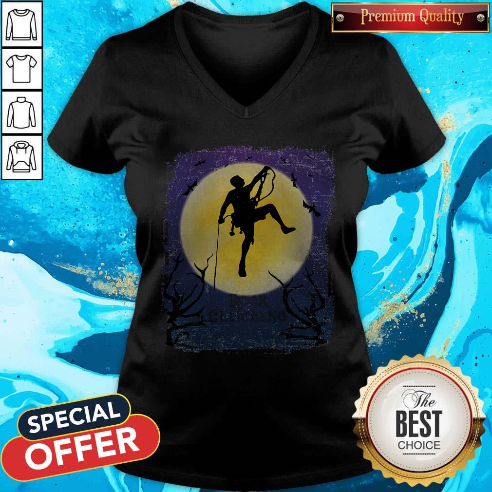 Nice Official Rock Climbing Halloween Shirt - Image 2