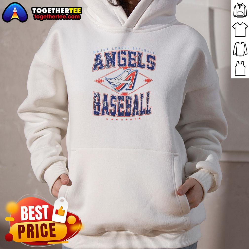 Official Los Angeles Angels Major League Baseball Cooperstown Diamond T-Shirt - Image 2