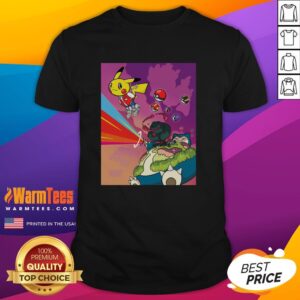 Official Pikachu Kanye Graduation Mashup Parody T-Shirt