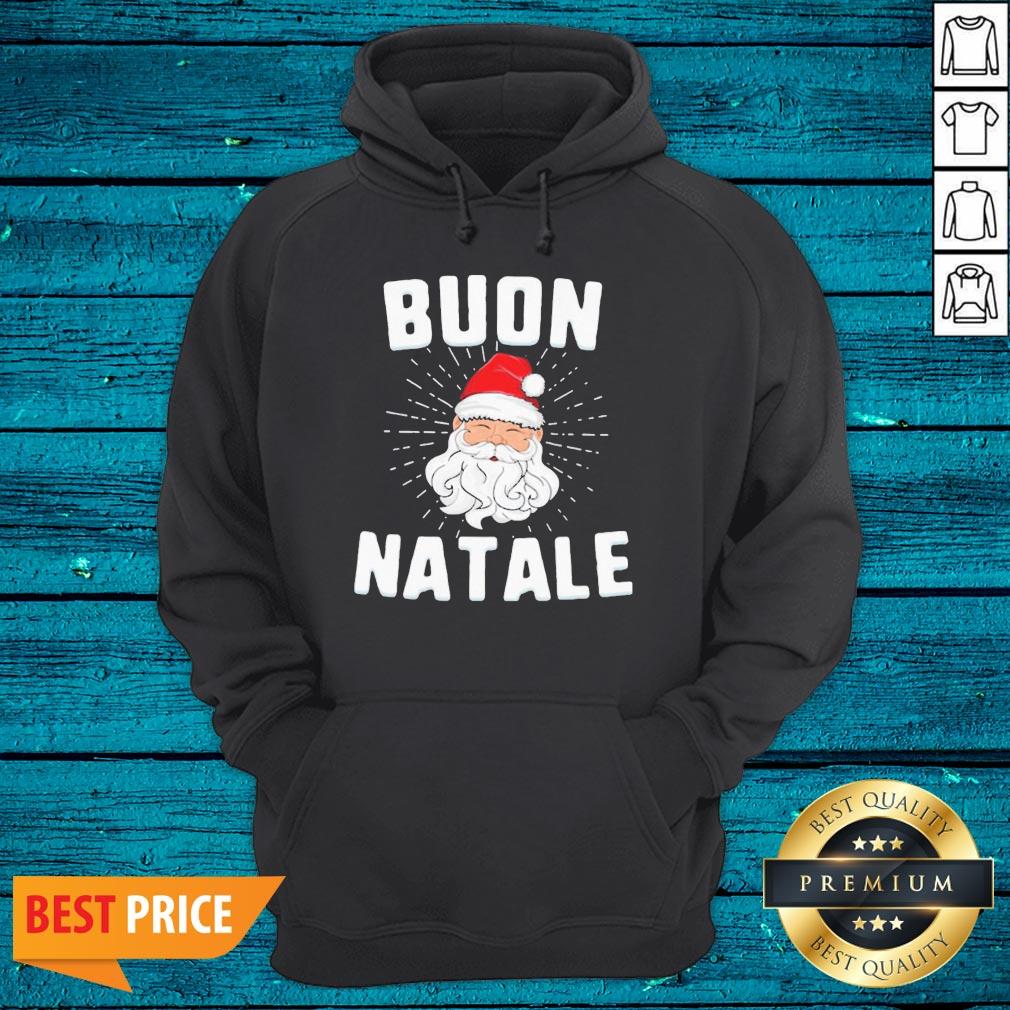 Beautiful Santa Claus Buon Natale Shirt - Image 4