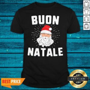 Beautiful Santa Claus Buon Natale Shirt