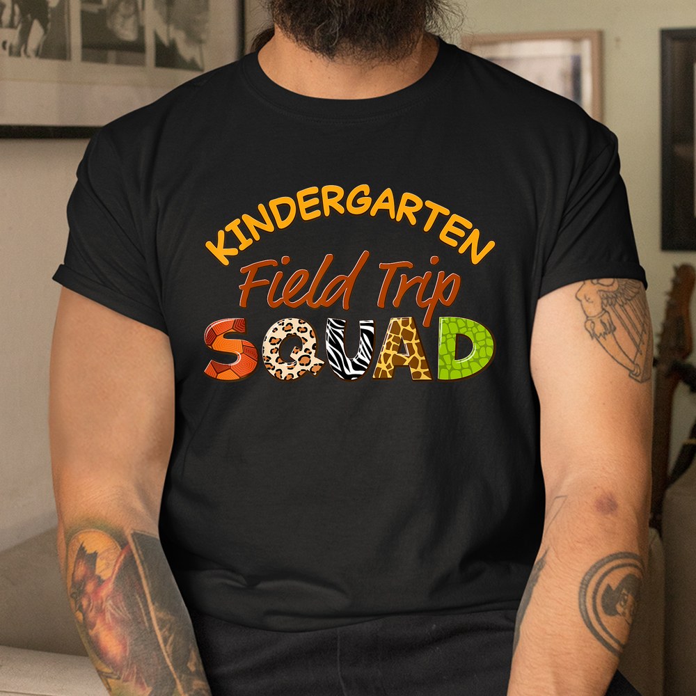 Kindergarten Students School Zoo Field Trip Squad Matching Shirt - Image 3