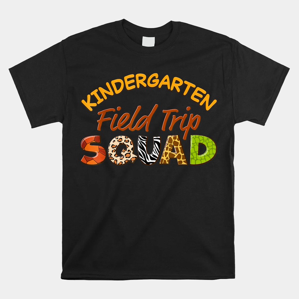 Kindergarten Students School Zoo Field Trip Squad Matching Shirt - Image 4