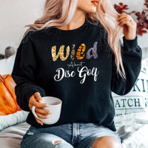 Alternative view of Leopard Wild About Disc Golf Shirt