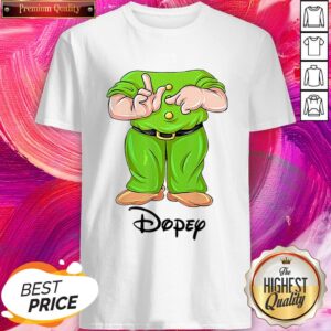Premium Dopey Dwarf Halloween Costume Shirt