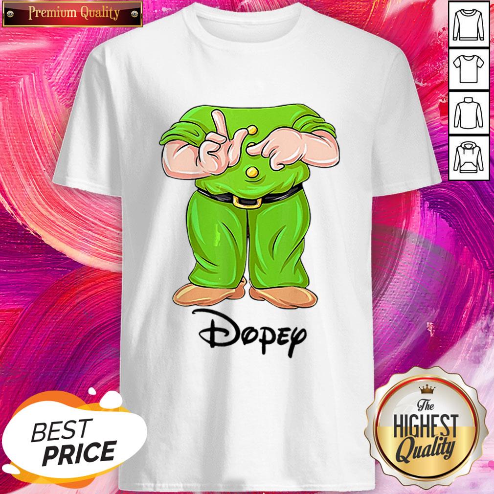 Premium Dopey Dwarf Halloween Costume Shirt