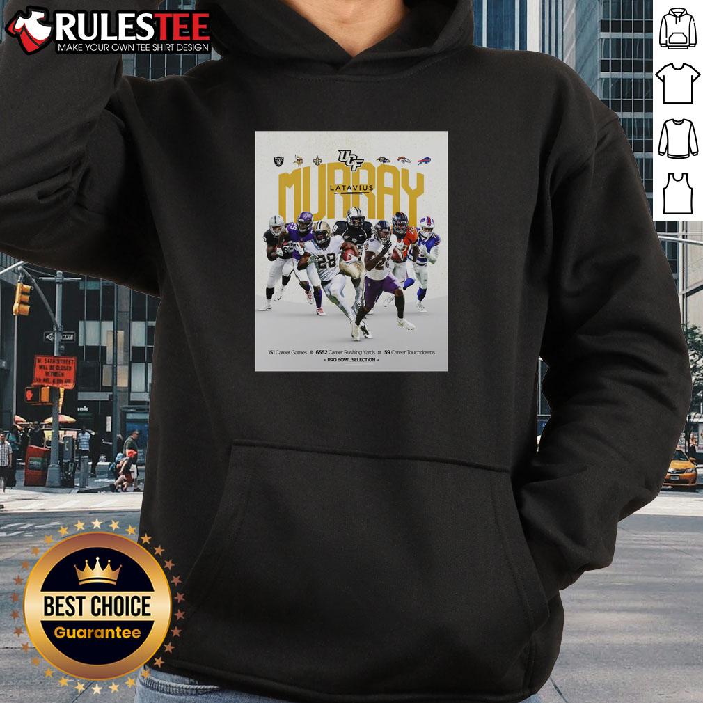 Nice UCF Knights Football Murray Latavius Player T-Shirt - Image 2