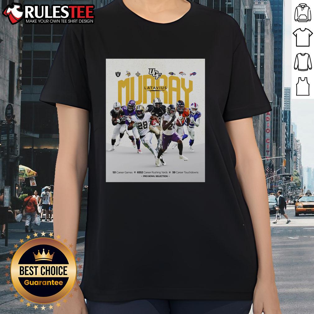 Nice UCF Knights Football Murray Latavius Player T-Shirt - Image 3